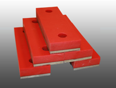 Polyurethane Plate with Steel Backing